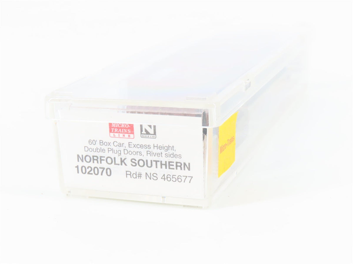 N Scale Micro-Trains MTL 102070 NS Norfolk Southern 60&#39; Boxcar #465677