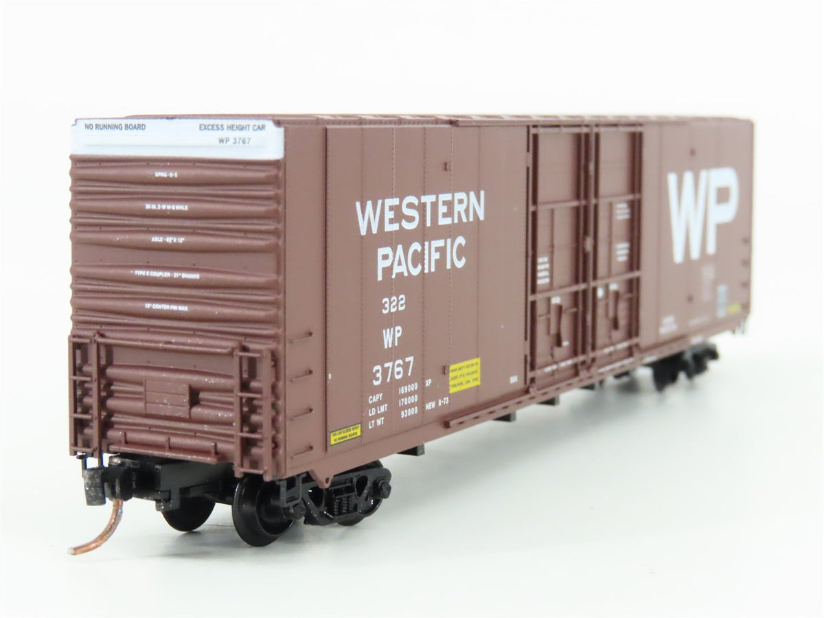 N Scale Micro-Trains MTL 102050 WP Western Pacific 60&#39; Boxcar #3767