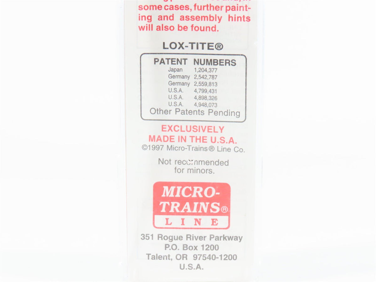 N Scale Micro-Trains MTL 102020 UP Union Pacific 60&#39; Boxcar #960856