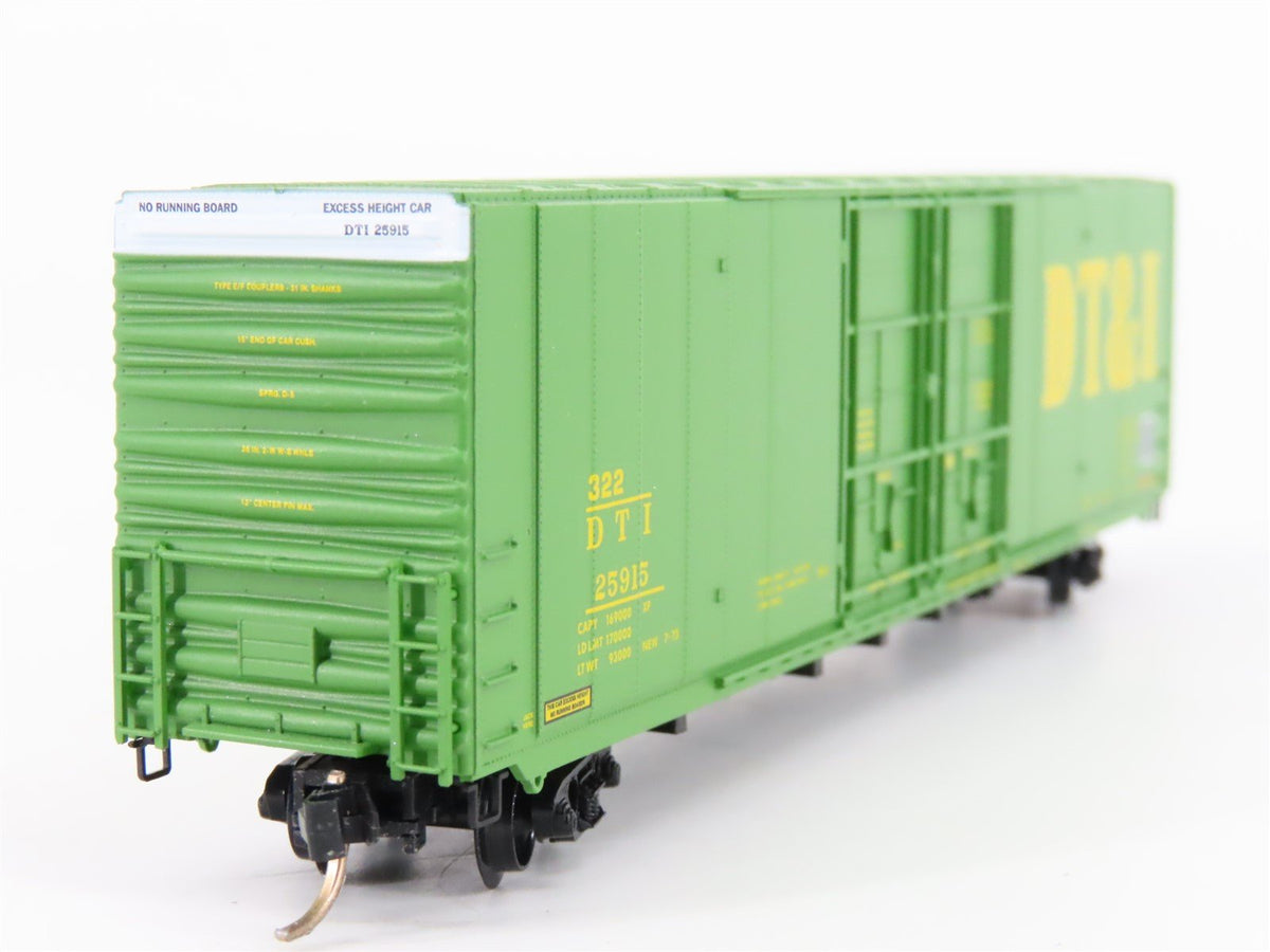 N Scale Micro-Trains MTL 102010 DT&amp;I Detroit Toledo &amp; Ironton 60&#39; Boxcar #25915