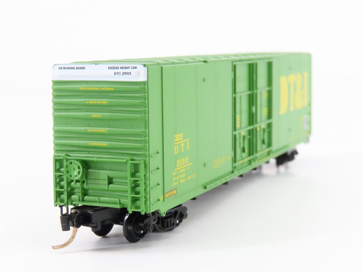N Scale Micro-Trains MTL 102010 DT&amp;I Detroit Toledo &amp; Ironton 60&#39; Boxcar #25915