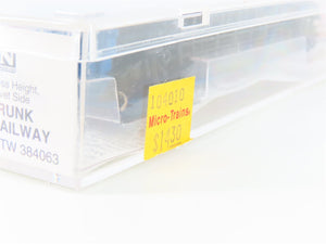 N Scale Micro-Trains MTL 104010 GTW Grand Trunk Western 60' Boxcar #384063