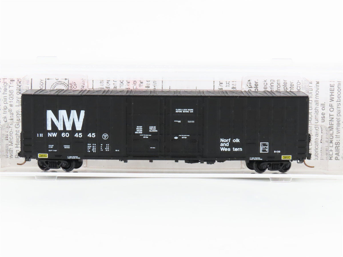 N Scale Micro-Trains MTL 103070 N&amp;W Norfolk &amp; Western 60&#39; Boxcar #604545