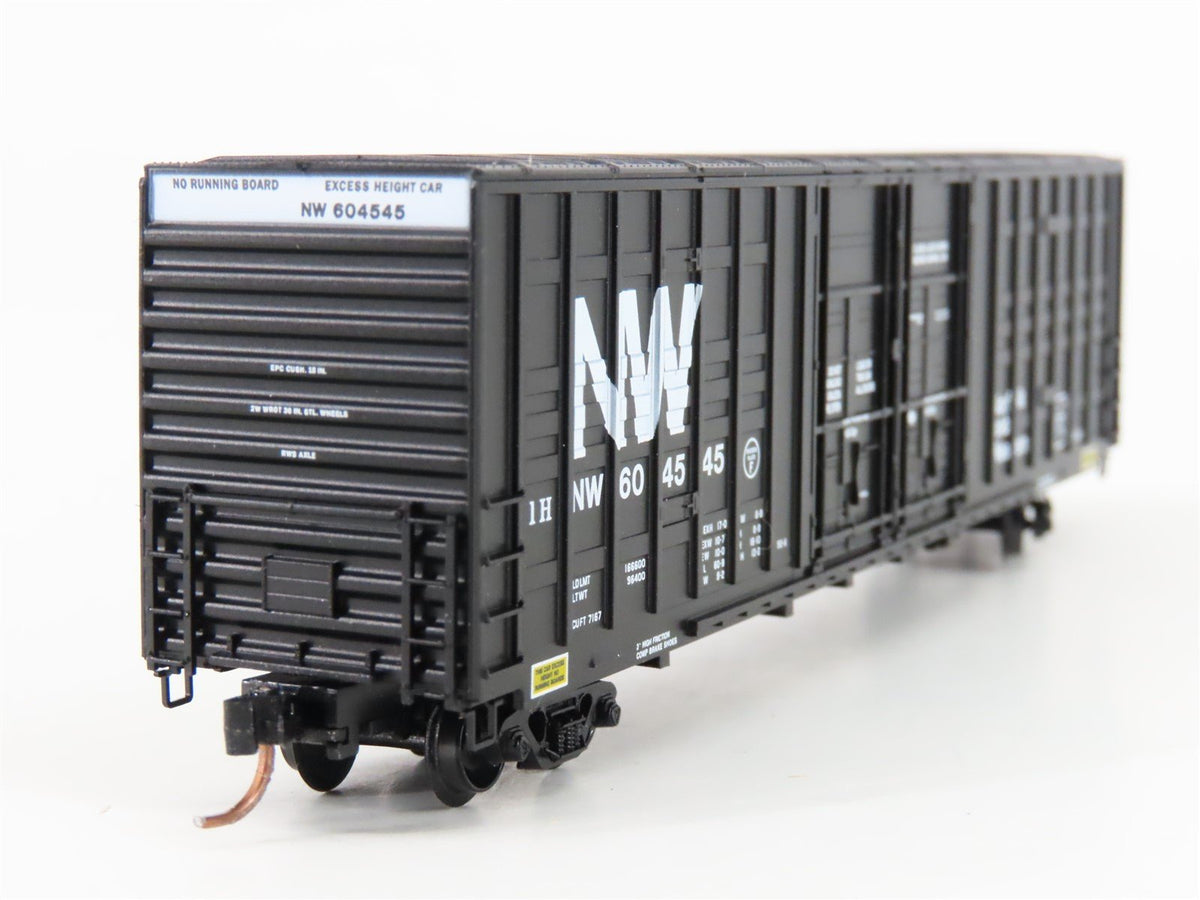 N Scale Micro-Trains MTL 103070 N&amp;W Norfolk &amp; Western 60&#39; Boxcar #604545