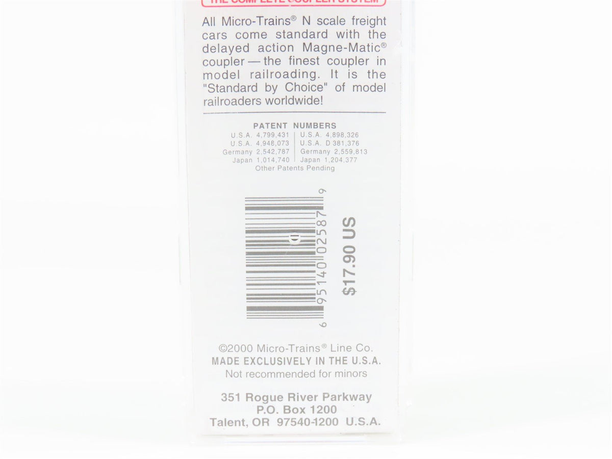 N Scale Micro-Trains MTL 103070 N&amp;W Norfolk &amp; Western 60&#39; Boxcar #604545