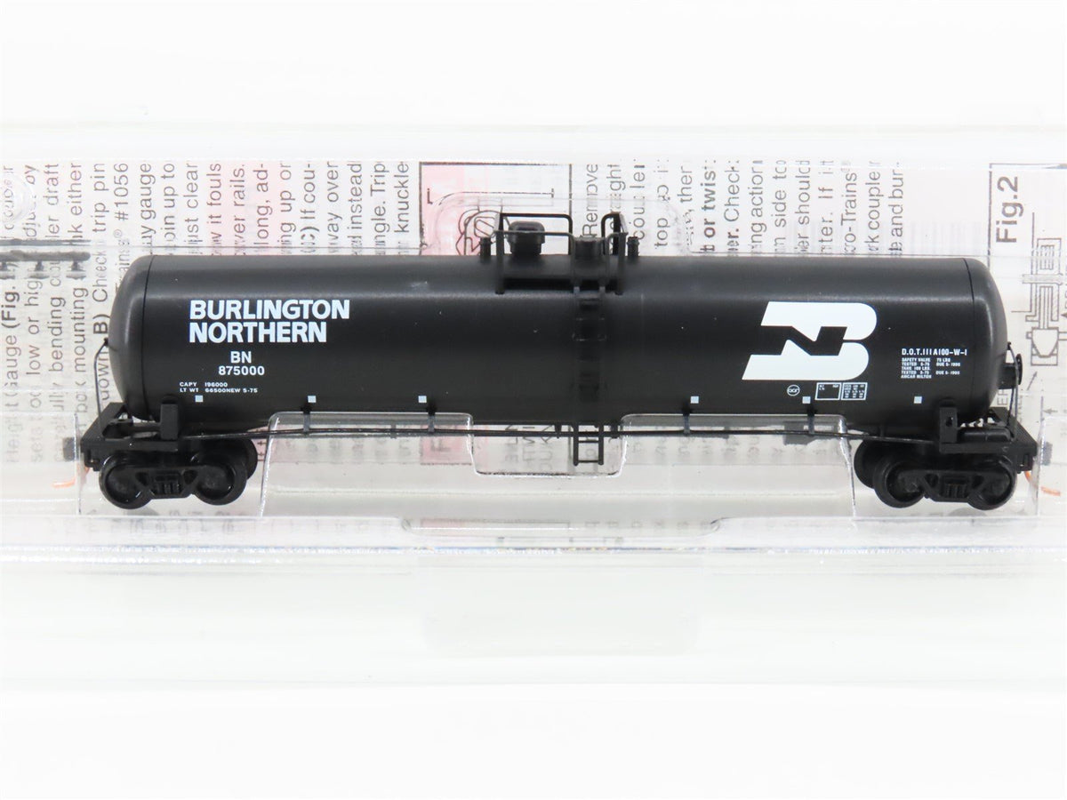N Micro-Trains MTL 110040 BN Burlington Northern 56&#39; General Tankcar #875000
