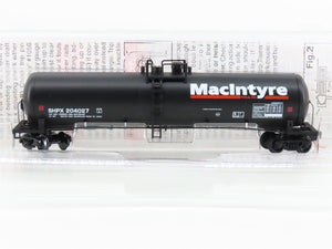 N Micro-Trains MTL 110030 SHPX MacIntyre Fuels 56' General Tankcar #204027