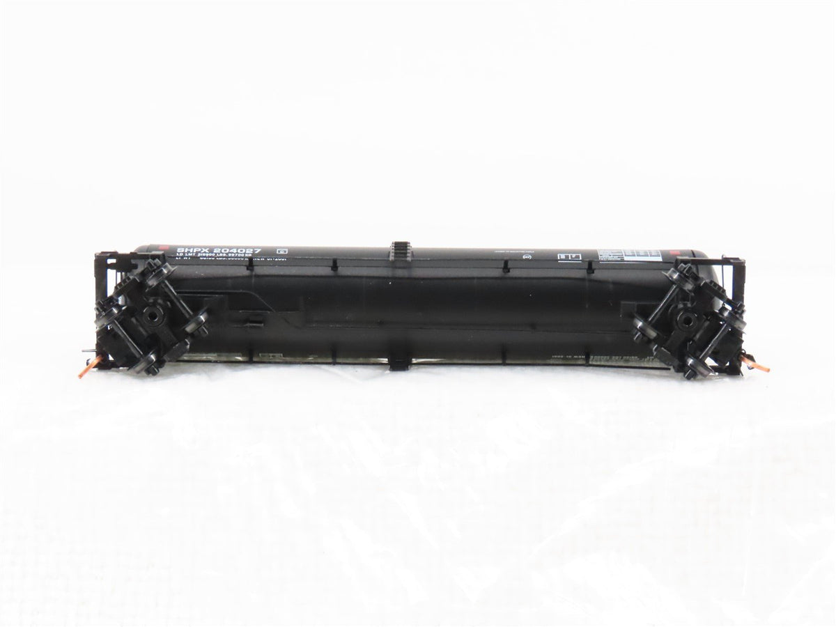 N Micro-Trains MTL 110030 SHPX MacIntyre Fuels 56&#39; General Tankcar #204027