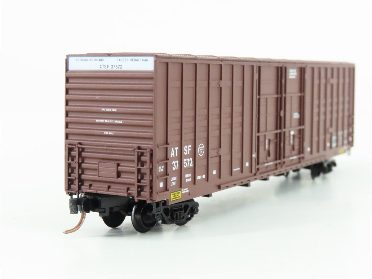 N Scale Micro-Trains MTL 103050 ATSF Santa Fe 60&#39; Waffle Side Boxcar #37572