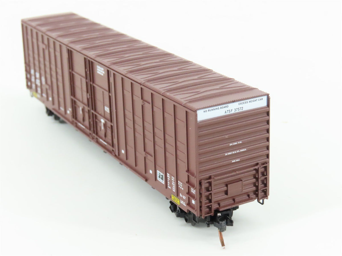 N Scale Micro-Trains MTL 103050 ATSF Santa Fe 60&#39; Waffle Side Boxcar #37572