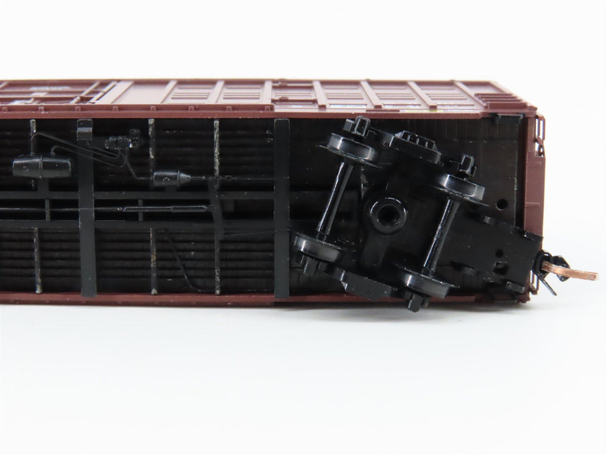 N Scale Micro-Trains MTL 103050 ATSF Santa Fe 60&#39; Waffle Side Boxcar #37572