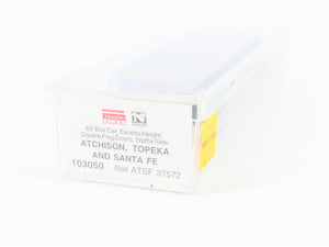 N Scale Micro-Trains MTL 103050 ATSF Santa Fe 60' Waffle Side Boxcar #37572