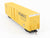 N Scale Micro-Trains MTL 103040 MILW Milwaukee Road 60' Waffle Side Boxcar #4295