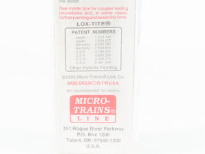 N Scale Micro-Trains MTL 103040 MILW Milwaukee Road 60' Waffle Side Boxcar #4295