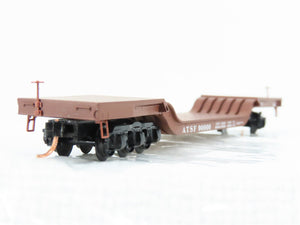 N Scale Micro-Trains MTL 109040 ATSF Santa Fe Depressed Center Flatcar #90000