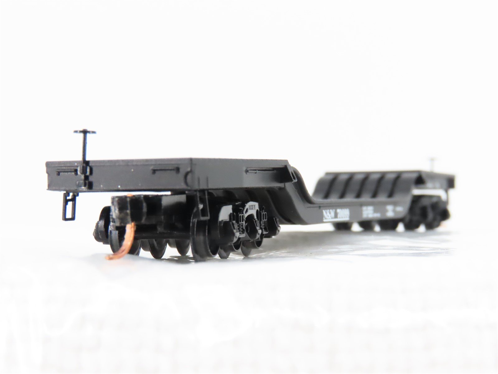 N Micro-Trains MTL 109030 N&W Norfolk & Western Depressed Center Flatcar #70099
