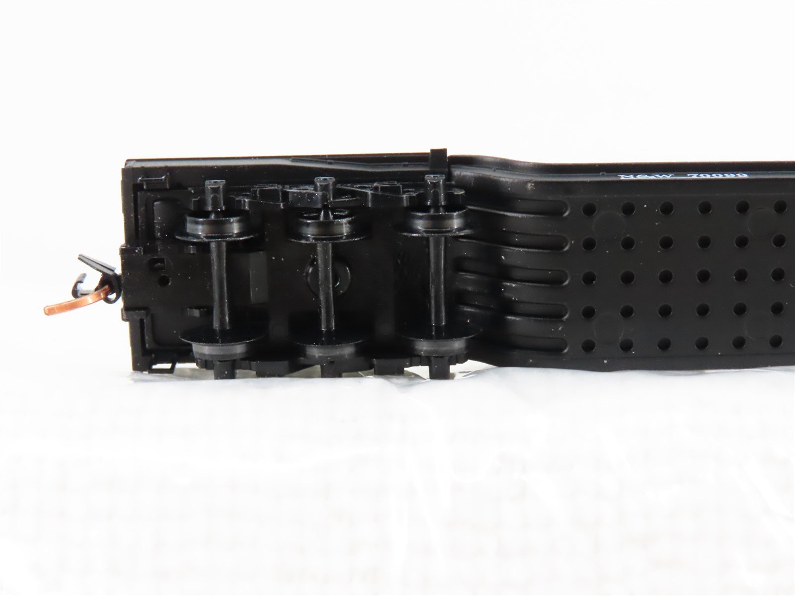 N Micro-Trains MTL 109030 N&W Norfolk & Western Depressed Center Flatcar #70099