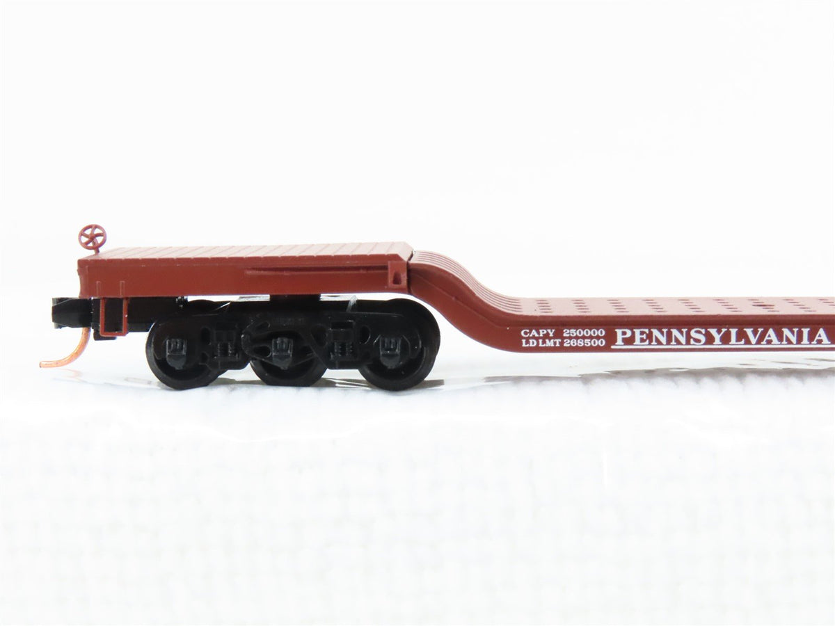 N Micro-Trains MTL 109010 PRR Pennsylvania Depressed Center Flatcar #498996