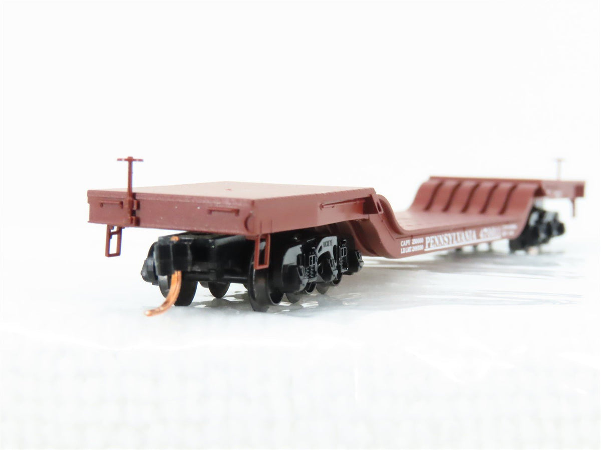 N Micro-Trains MTL 109010 PRR Pennsylvania Depressed Center Flatcar #498996