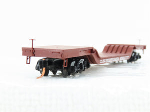N Micro-Trains MTL 109010 PRR Pennsylvania Depressed Center Flatcar #498996