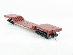 N Micro-Trains MTL 109010 PRR Pennsylvania Depressed Center Flatcar #498996