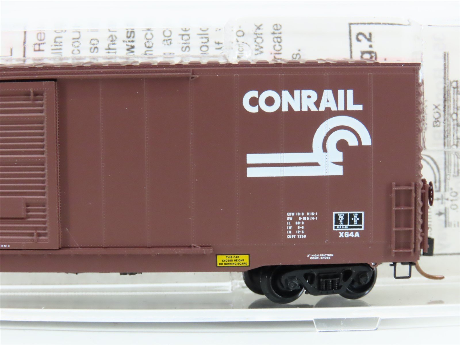 N Scale Micro-Trains MTL 104040 CR Conrail 60' Single Door Boxcar #216722