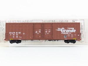 N Scale Micro-Trains MTL 103010 DRGW Rio Grande 60' Waffle Side Boxcar #63892