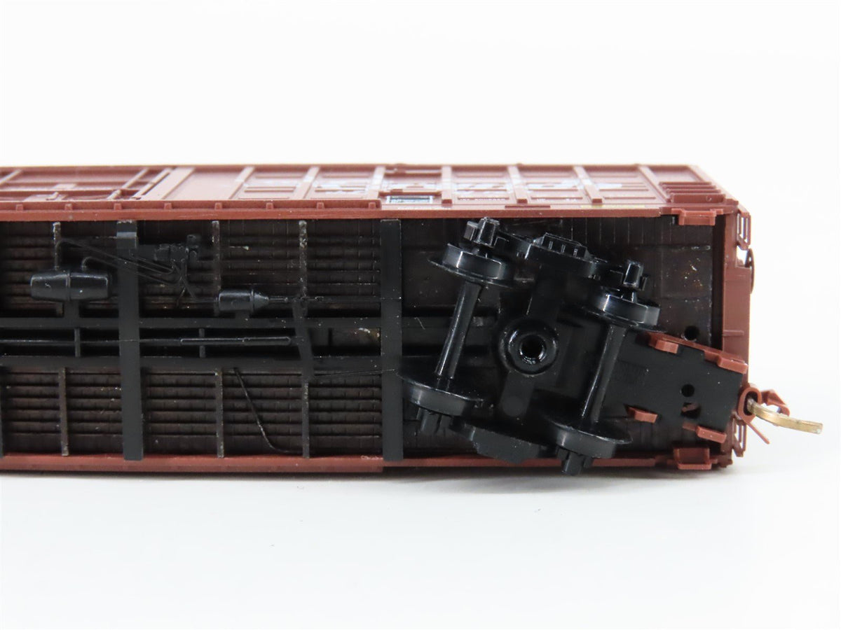 N Scale Micro-Trains MTL 103010 DRGW Rio Grande 60&#39; Waffle Side Boxcar #63892