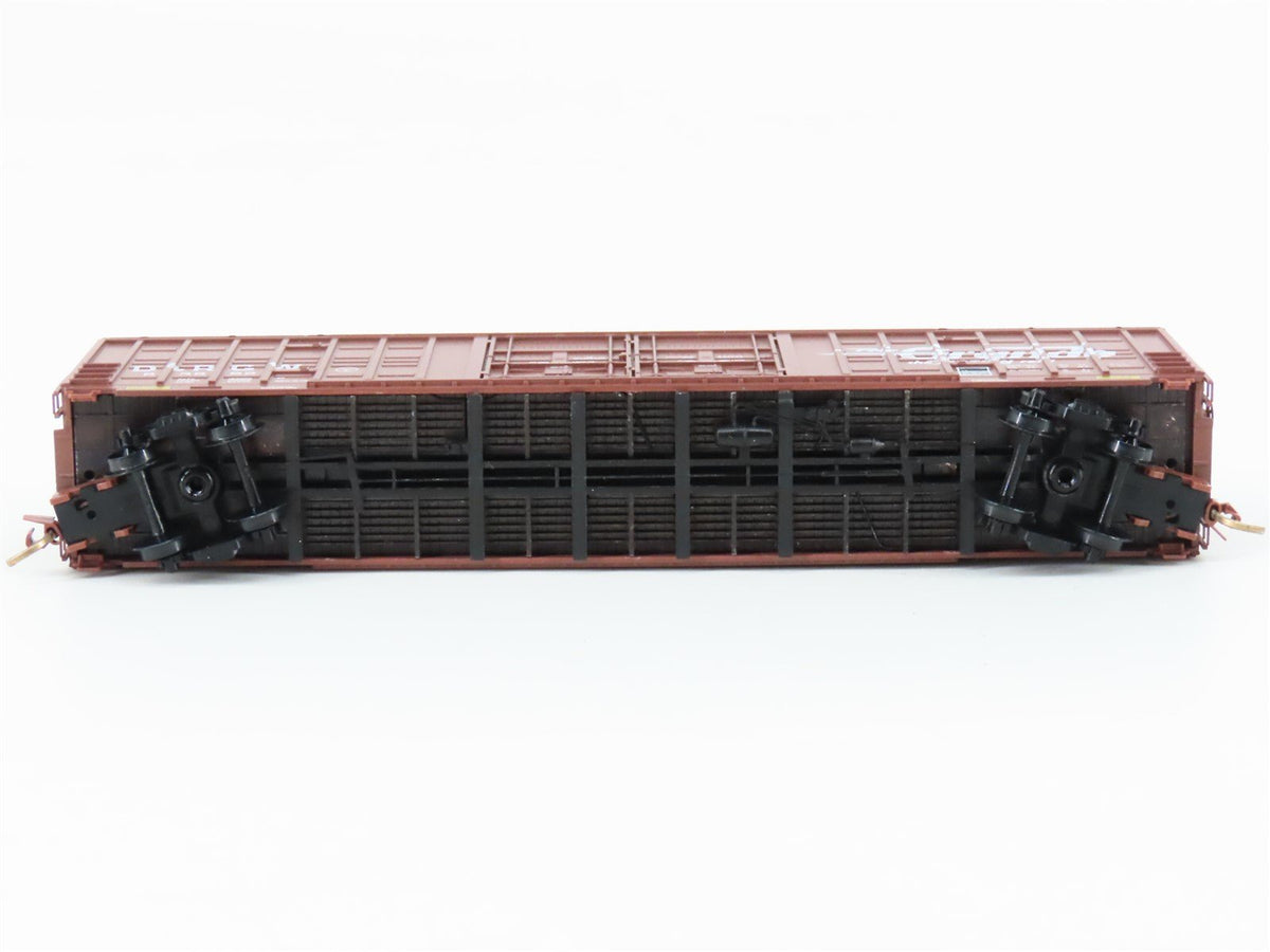 N Scale Micro-Trains MTL 103010 DRGW Rio Grande 60&#39; Waffle Side Boxcar #63892