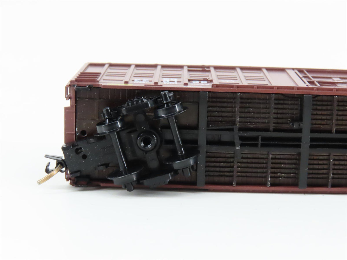N Scale Micro-Trains MTL 103020 CR Conrail 60&#39; Waffle Side Boxcar #223435