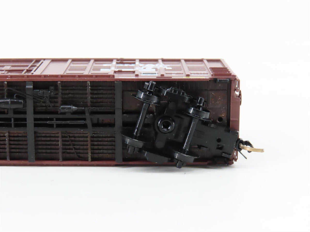 N Scale Micro-Trains MTL 103020 CR Conrail 60&#39; Waffle Side Boxcar #223435