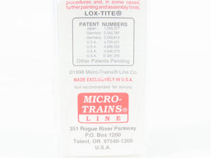 N Scale Micro-Trains MTL 103020 CR Conrail 60' Waffle Side Boxcar #223435