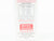 N Scale Micro-Trains MTL 103020 CR Conrail 60' Waffle Side Boxcar #223435