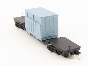 N Micro-Trains MTL 109210 B&O Baltimore & Ohio Depressed Flatcar #9935 w/Load