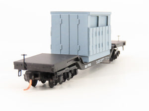 N Micro-Trains MTL 109210 B&O Baltimore & Ohio Depressed Flatcar #9935 w/Load