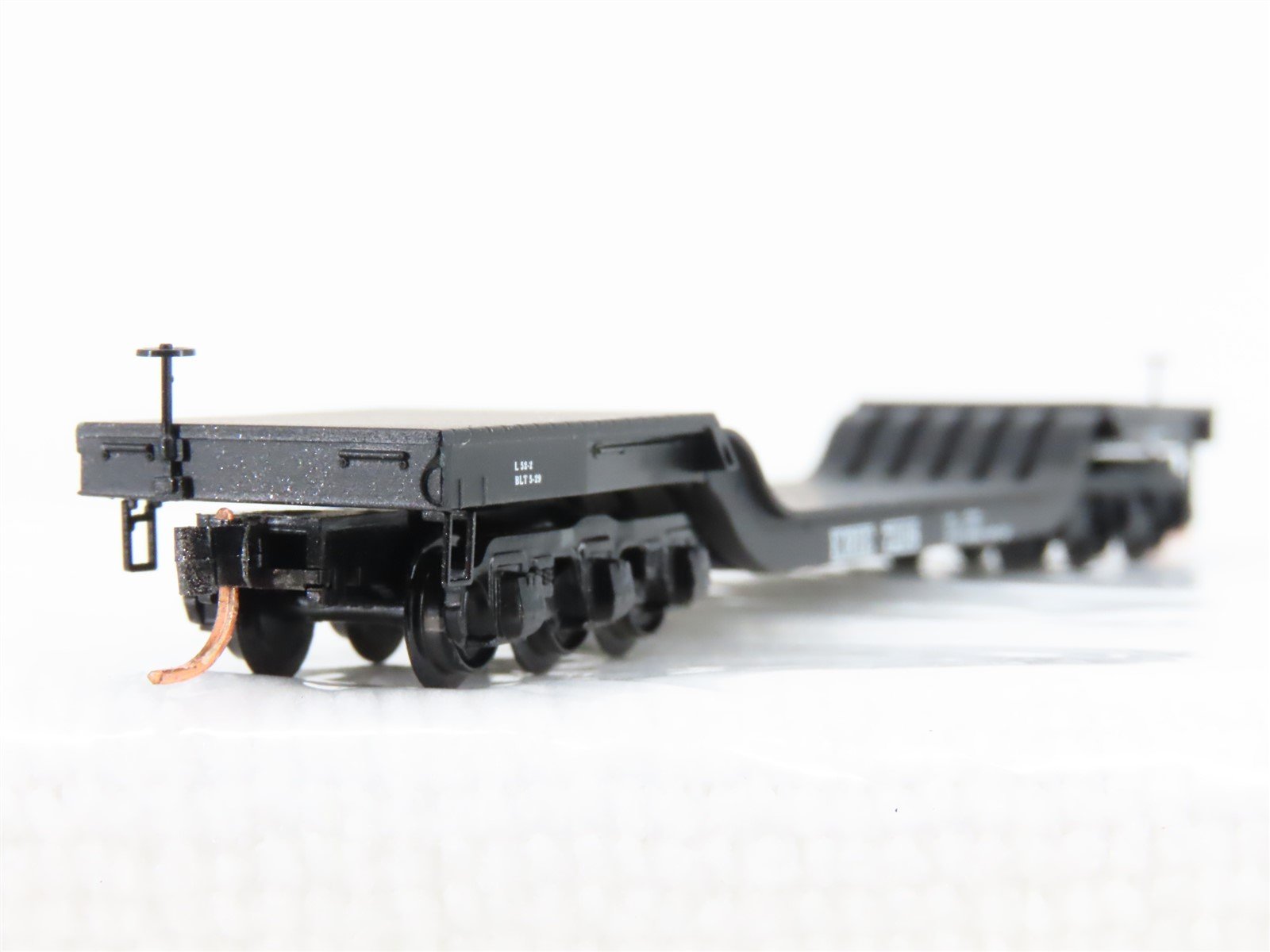 N Scale Micro-Trains MTL 109050 EL Erie Lackawanna Depressed Flatcar #7208