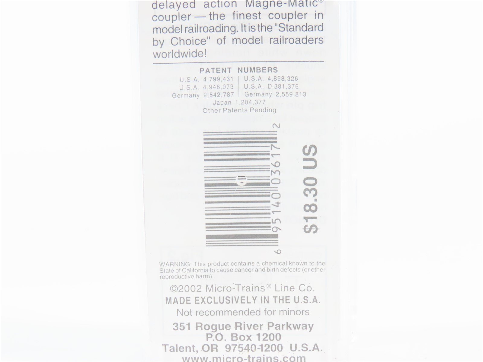 N Scale Micro-Trains MTL 109050 EL Erie Lackawanna Depressed Flatcar #7208