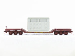 N Scale Micro-Trains MTL 109220 UP Union Pacific Depressed Flatcar #50001 w/Load