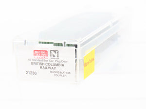 N Scale Micro-Trains MTL 21230 BCOL British Columbia Railway 40' Box Car #8004
