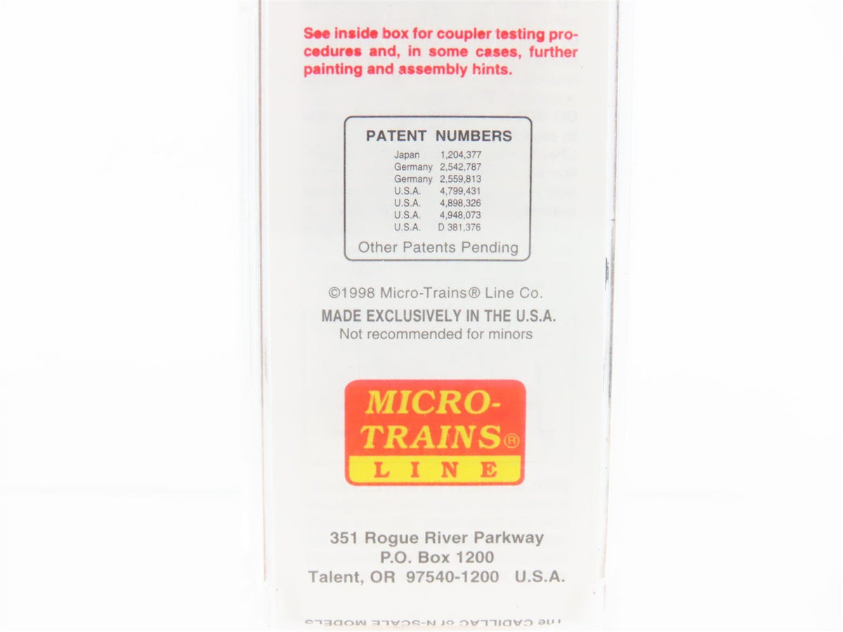 N Scale Micro-Trains MTL 21220 Route of the Magne-Matic&#39;s 40&#39; Box Car #1000
