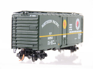 N Scale Micro-Trains MTL 21210 NP Northern Pacific 40' Plug Door Box Car #98593