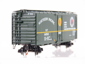 N Scale Micro-Trains MTL 21210 NP Northern Pacific 40' Plug Door Box Car #98593