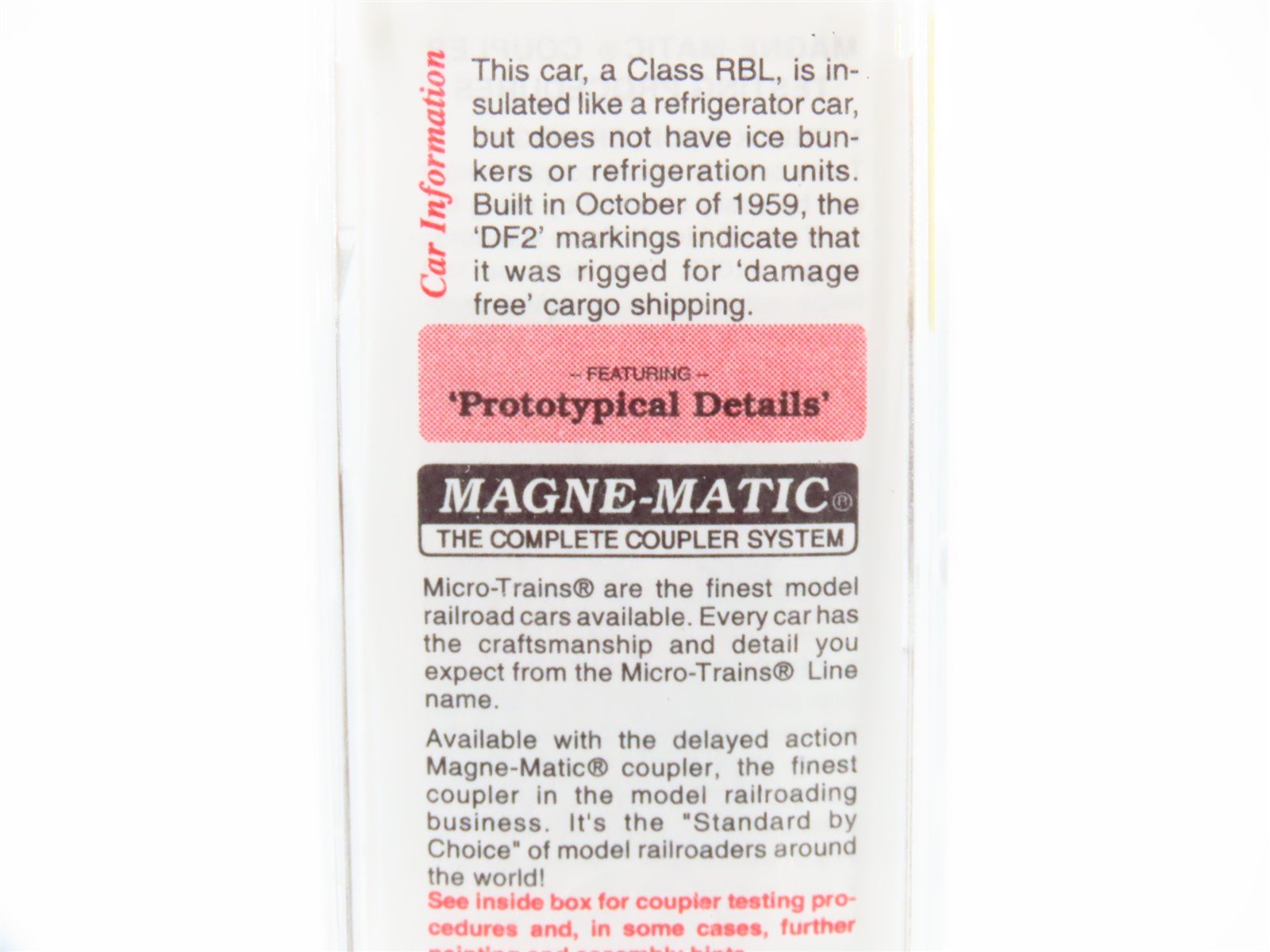 N Scale Micro-Trains MTL 21210 NP Northern Pacific 40' Plug Door Box Car #98585