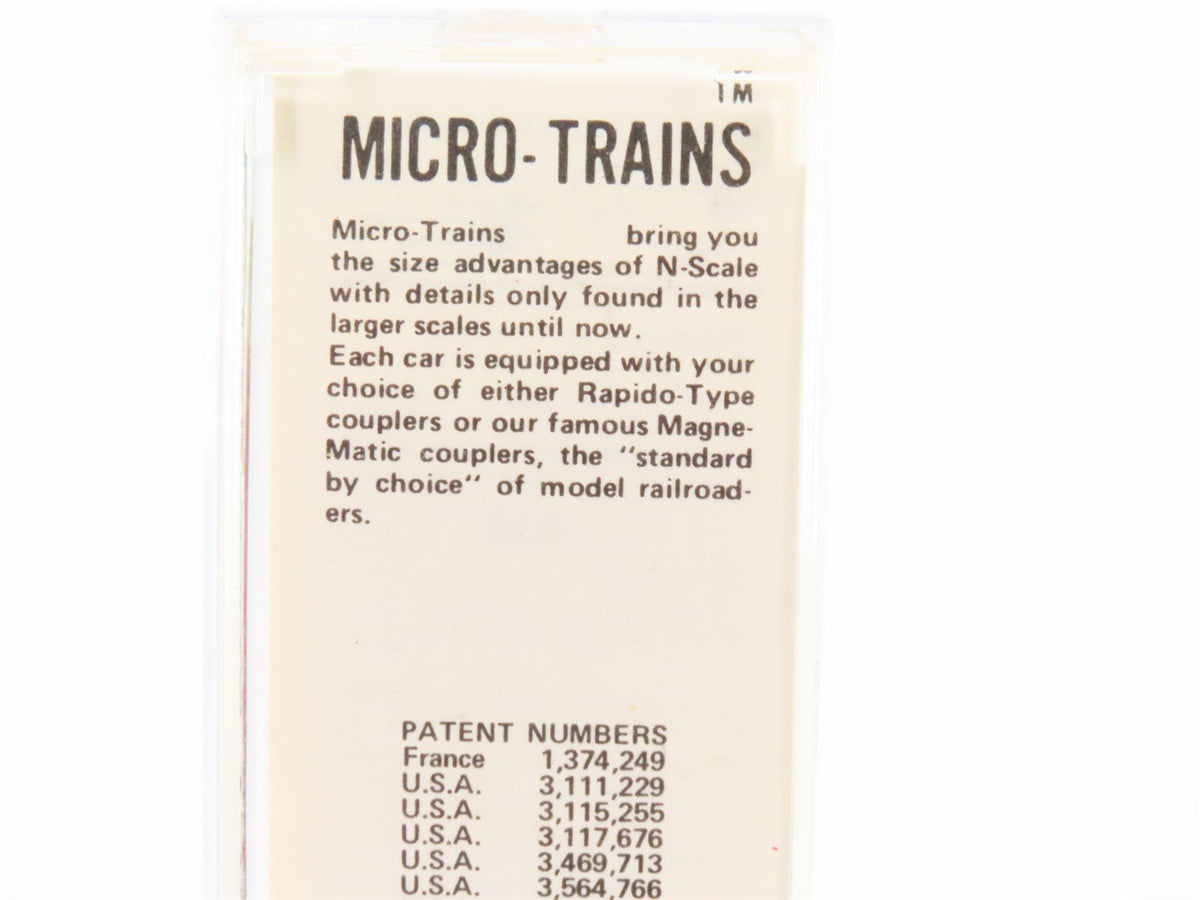 N Kadee Micro-Trains MTL 21070 ICG Illinois Central Gulf 40&#39; Box Car #160514