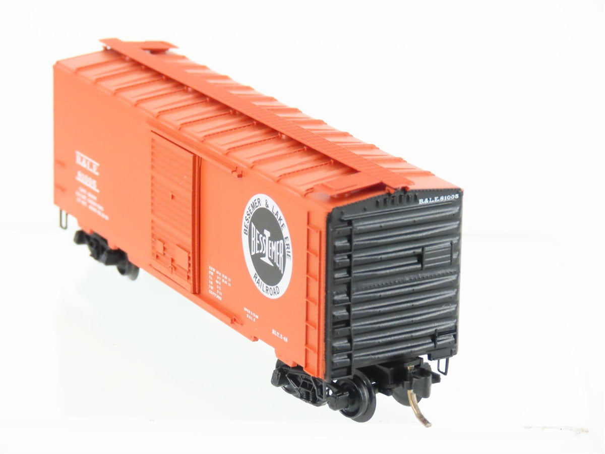 N Scale Micro-Trains MTL 20940 B&amp;LE Bessemer &amp; Lake Erie 40&#39; Box Car #81005