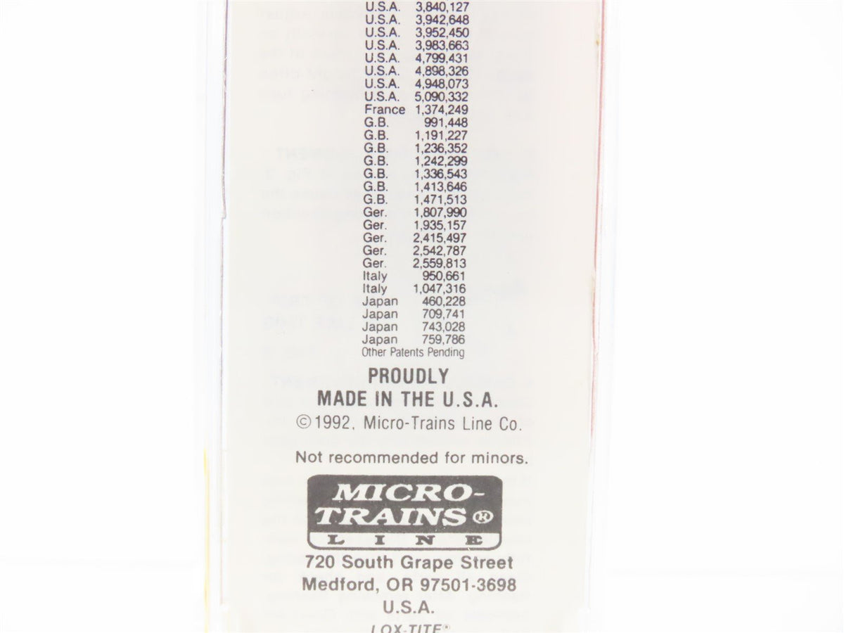 N Scale Micro-Trains MTL 20940 B&amp;LE Bessemer &amp; Lake Erie 40&#39; Box Car #81005
