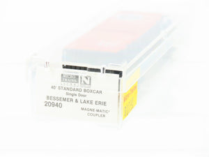 N Scale Micro-Trains MTL 20940 B&LE Bessemer & Lake Erie 40' Box Car #81005