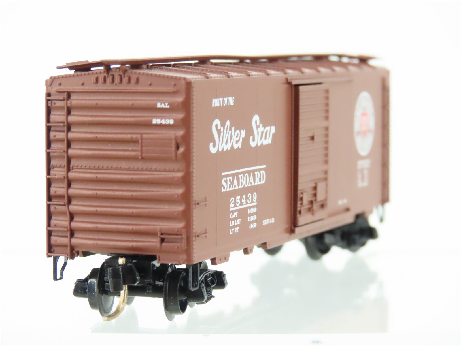 N Scale Micro-Trains MTL 20650 SAL Seaboard Silver Star 40' Box Car #25439