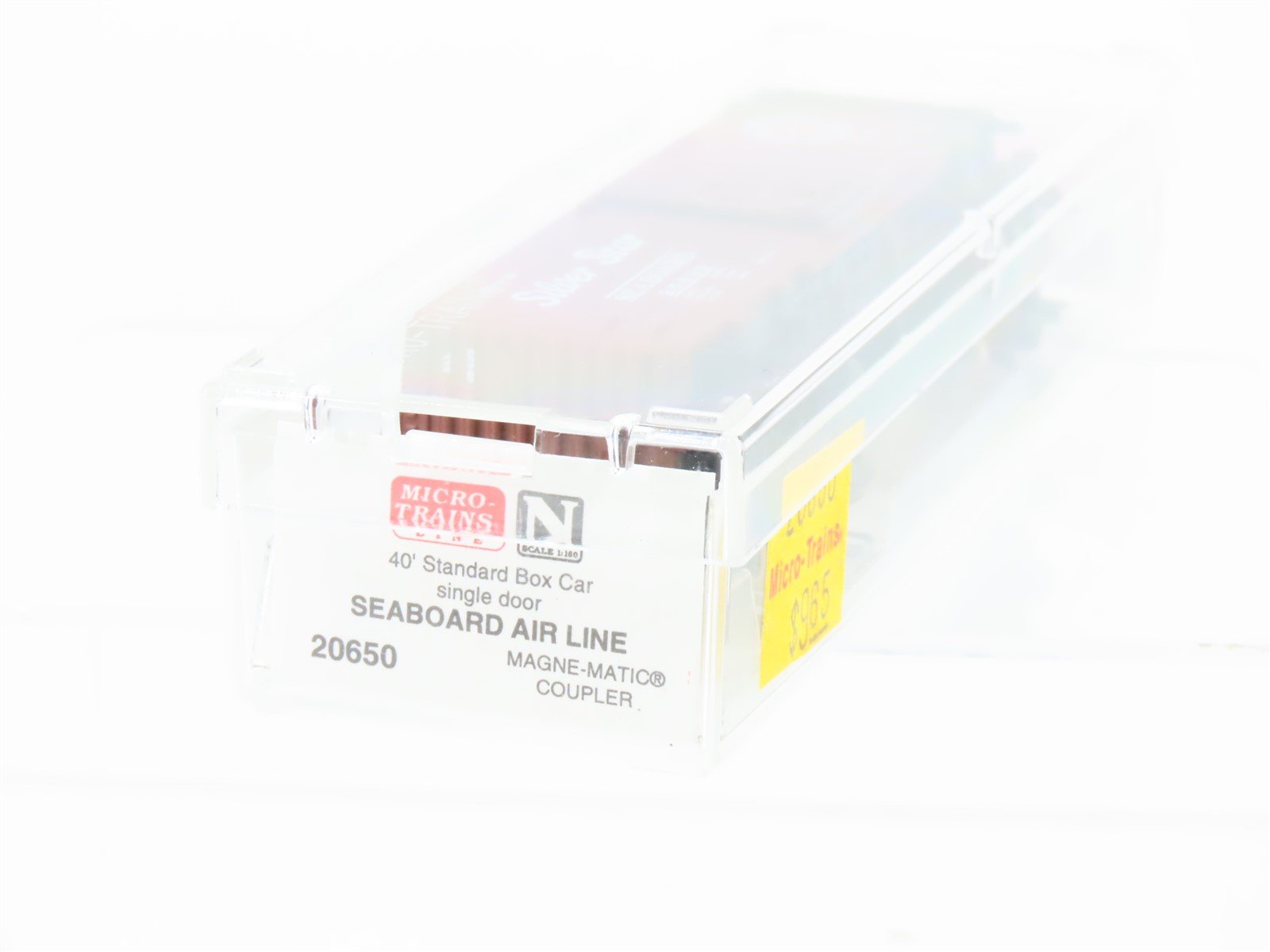 N Scale Micro-Trains MTL 20650 SAL Seaboard Silver Star 40' Box Car #25439
