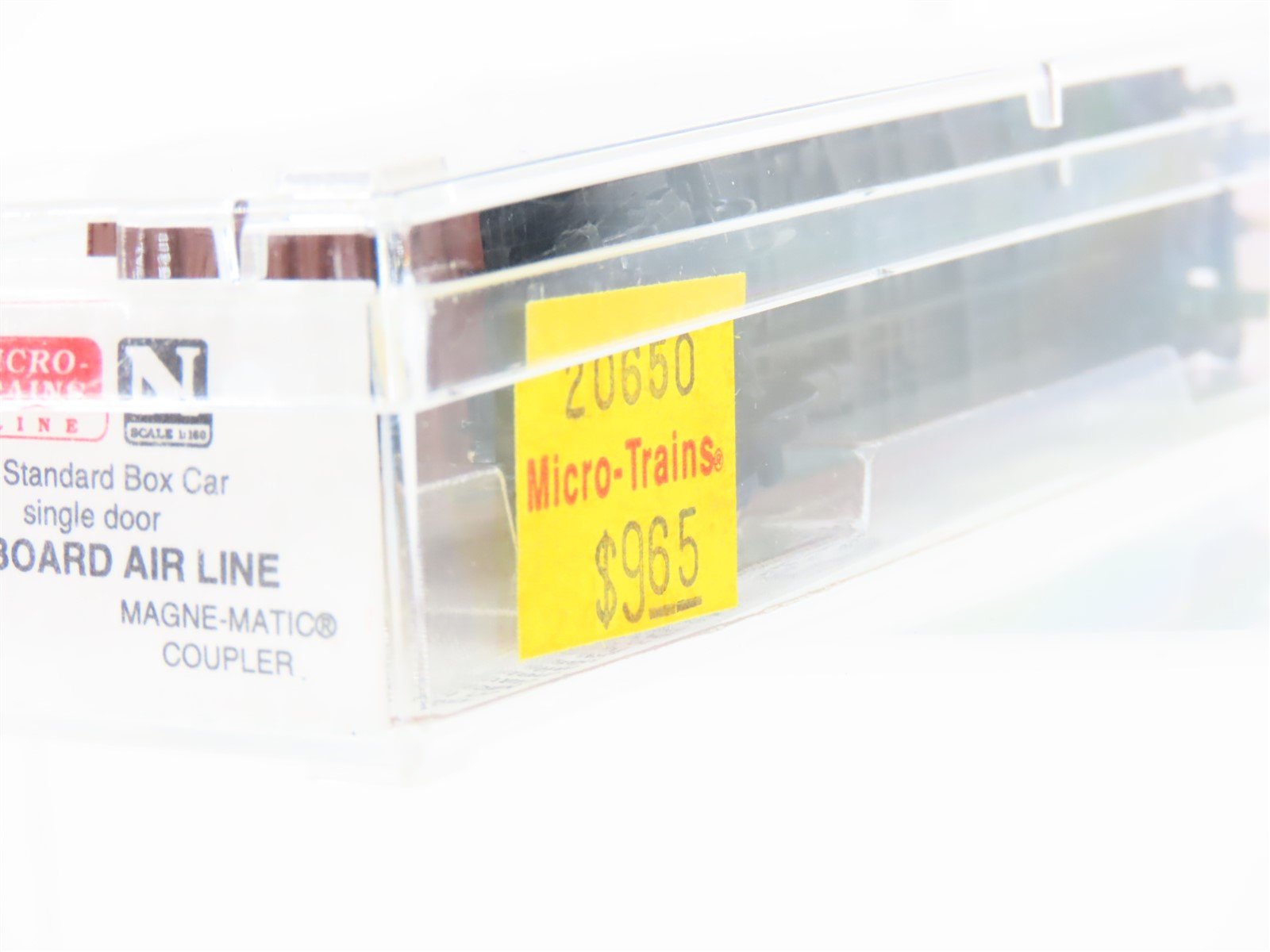 N Scale Micro-Trains MTL 20650 SAL Seaboard Silver Star 40' Box Car #25439